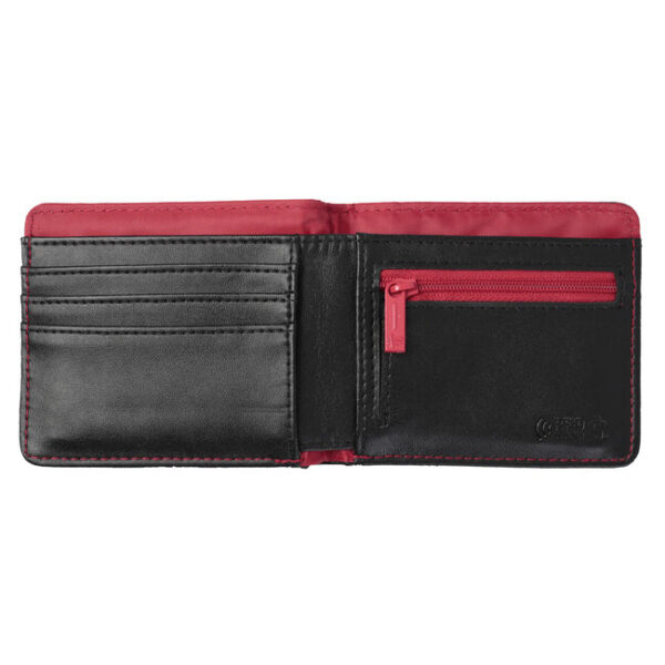 Cartera BILLETERA TOTTO de hombre - Barbuda NEGRO Y ROJO N01 - Imagen 3