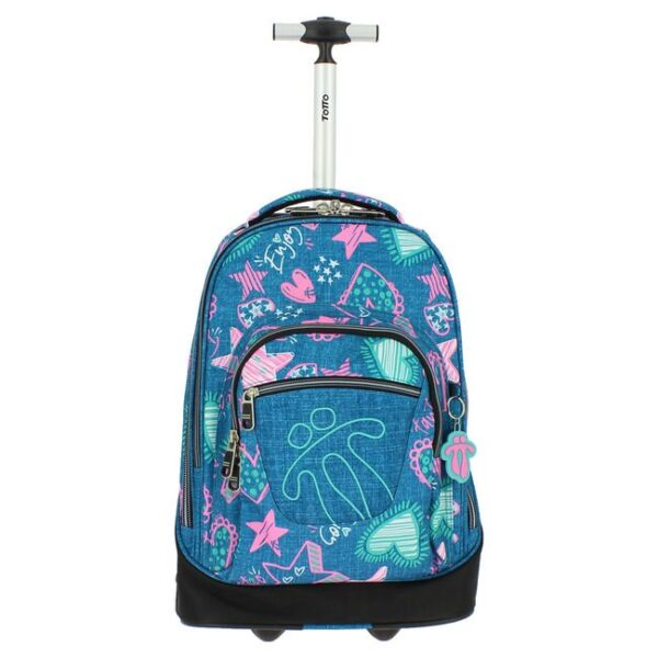 Mochila TOTTO  con ruedas - Papel 9FN