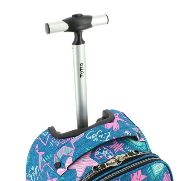 Mochila TOTTO  con ruedas - Papel 9FN - Imagen 5