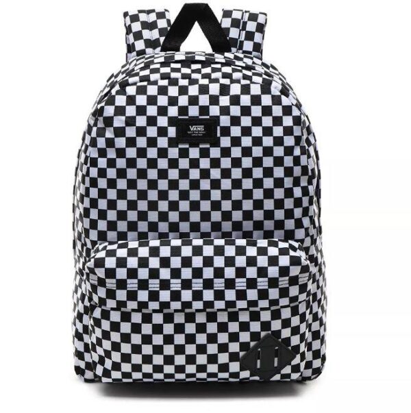 Vans Mochila Old Skool III Backpack Cuadros Negro/Blanco