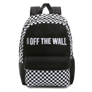 Mochila VANS Central Realm Back blanca y negra