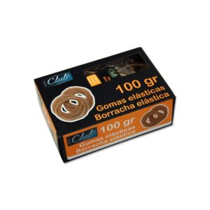 GOMAS ELASTICAS BARATAS DE CALIDAD OFFICE CLUB CAJA 100 GRS Nº 12