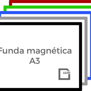 FUNDA MAGNETICA A3- MARCO MAGNETICO AZUL
