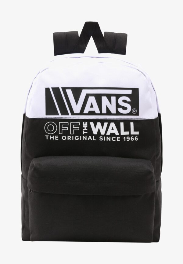 MOCHILA VANS BLANCA Y NEGRA