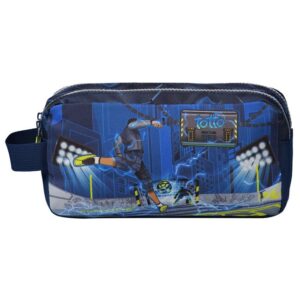 Estuche escolar dos compartimentos  Voltar