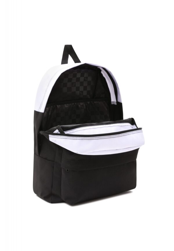 MOCHILA VANS BLANCA Y NEGRA - Imagen 2
