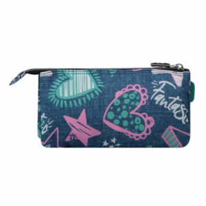 ESTUCHE TOTTO MULTIUSO TABLERO 9FN AZUL ROSA