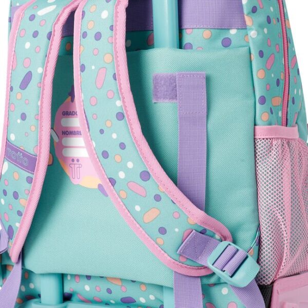 Mochila escolar mediana con ruedas - Sugar Sugar - Imagen 3
