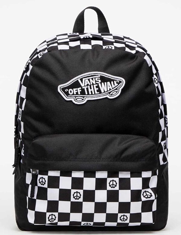 Mochila Vans negra y blanca