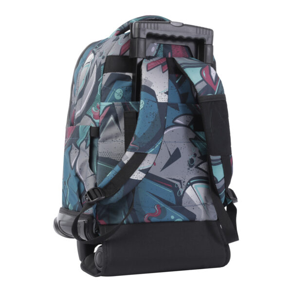 Mochila TOTTO con ruedas Eco-Friendly  Renglones Lienzo - Imagen 3
