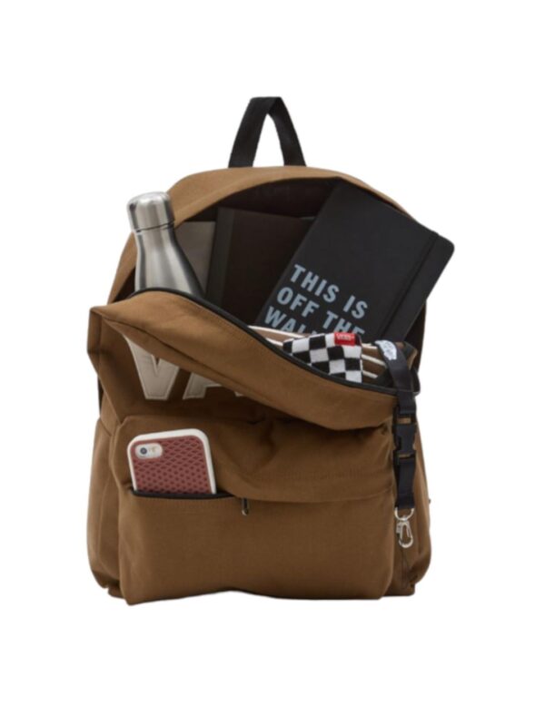 Mochila Vans Old Skool Unisex Marrón - Imagen 2