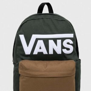 Mochila Vans Old Skool Drop V - Verde ,marron Deep Fores One Hombre
